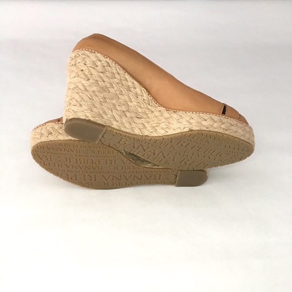 Banana Republic Dylan jute wedges, NIB - Picture 7 of 7